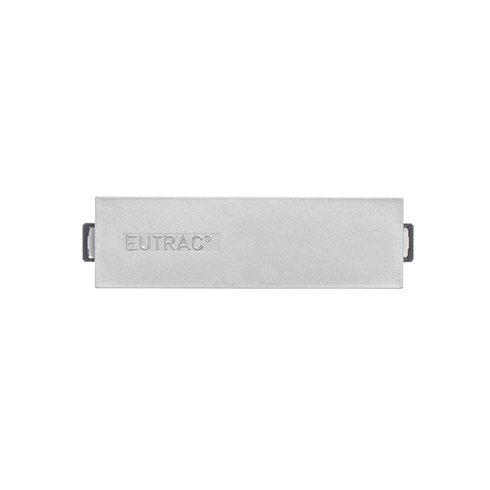 EUTRAC durchlaufender Einspeiser für 3-Phasen-Stromschiene silbergrau 230V