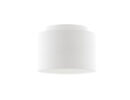 DOUBLE 40/30 Lampenschirm  Polycotton weiß/weißes PVC  max. 23W