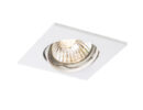 TOPIC SQ kippbar matt weiß  230V LED GU10 8W