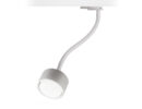 PIXIE am Schwanenhals für 3-Phasen-Stromschiene weiß  230V LED GX53 7W