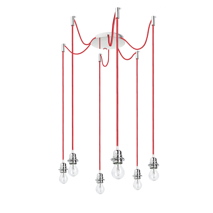 KOMBIX 6 Hängeset CHB RK CHS 230V LED E27 6x15W