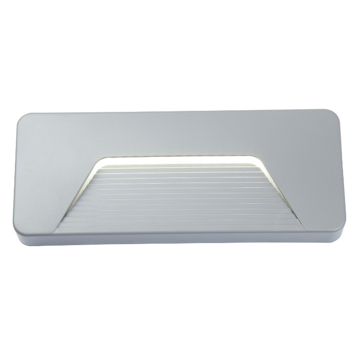 RENO SQ INDR Wandleuchte grau 230V LED 3W IP65 3000K