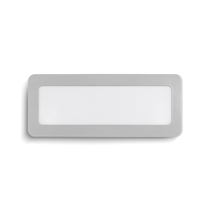 RENO SQ DR Aufbauleuchte grau 230V LED 5W IP65 3000K