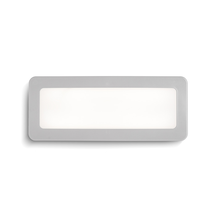 RENO SQ DR Aufbauleuchte grau 230V LED 5W IP65 3000K