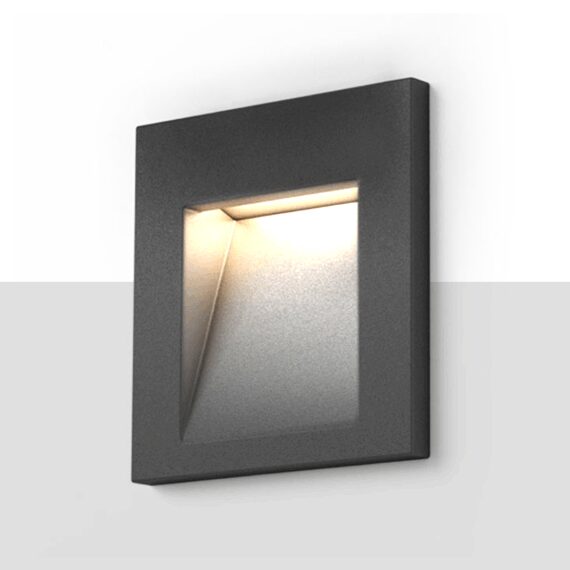 TESS SQ Einbauleuchte weiß  230V LED 3W IP54  3000K