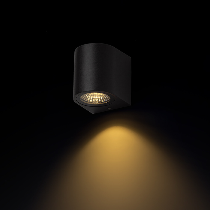 ZACK I anthrazitgrau 230V LED 3W 58° IP54 3000K