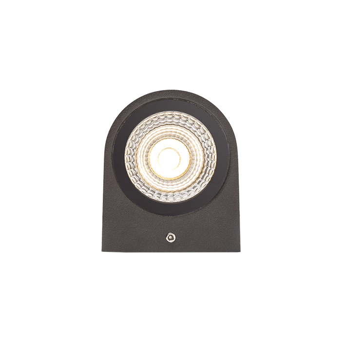ZACK I anthrazitgrau 230V LED 3W 58° IP54 3000K