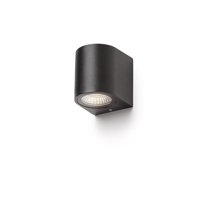 ZACK I anthrazitgrau 230V LED 3W 58° IP54 3000K