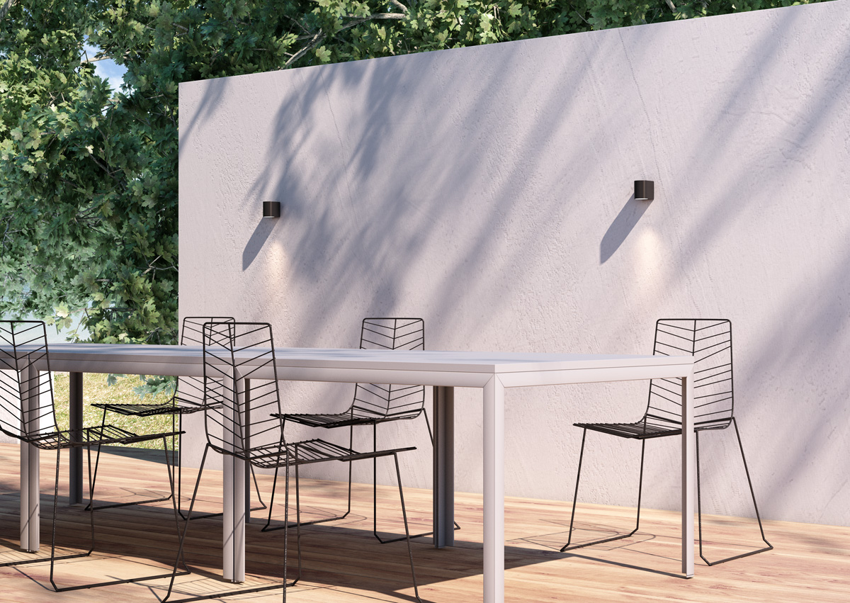 ZACK I anthrazitgrau 230V LED 3W 58° IP54 3000K