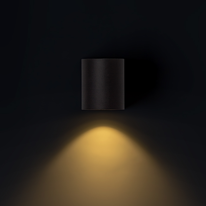 ZACK I anthrazitgrau 230V LED 3W 58° IP54 3000K