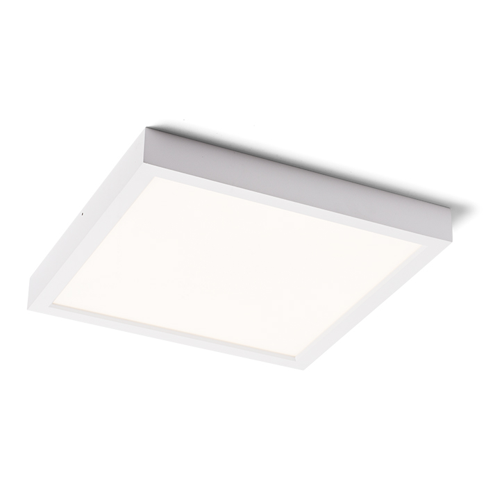 STRUCTURAL LED 40x40 Aufbauleuchte weiß 230V LED 40W 3000K