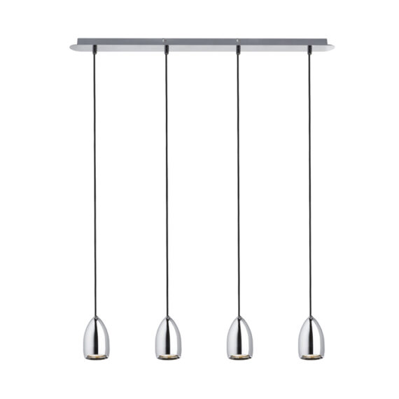 BABADES IV Pendelleuchte  Chrom 230V GU10 4x35W