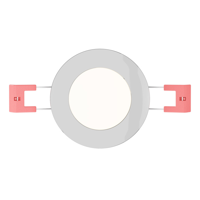 SLENDER R 8 Einbauleuchte Schwarzchrom 230V LED 3W 3000K