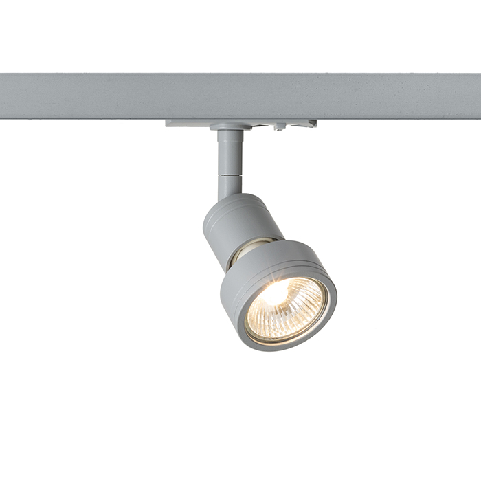 PURINA für 1-Phasen-Stromschiene silbergrau 230V LED GU10 8W
