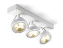 KELLY III Wandleuchte weiß  230V LED G53 3x15W