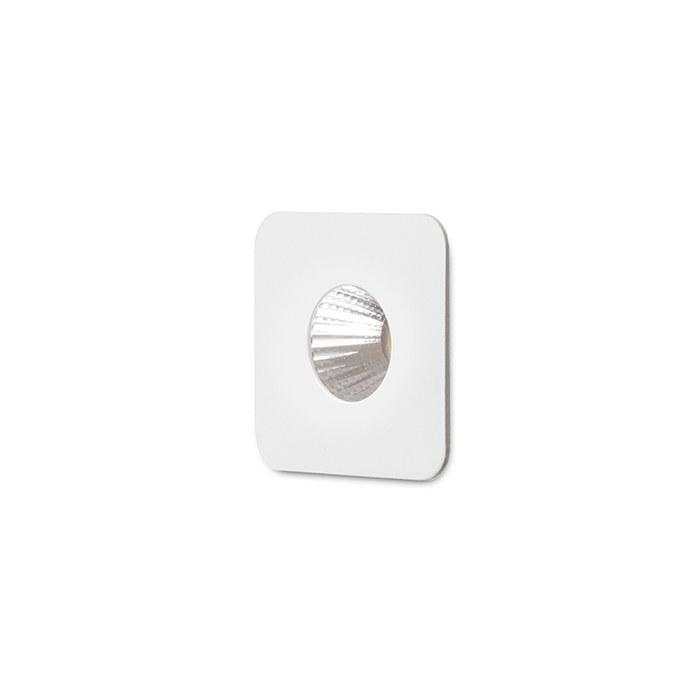 RIO SQ Einbauleuchte weiß 230V LED 3W 22° 3000K