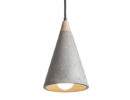 HEIDI Pendelleuchte  Beton/Holz 230V LED E27 11W