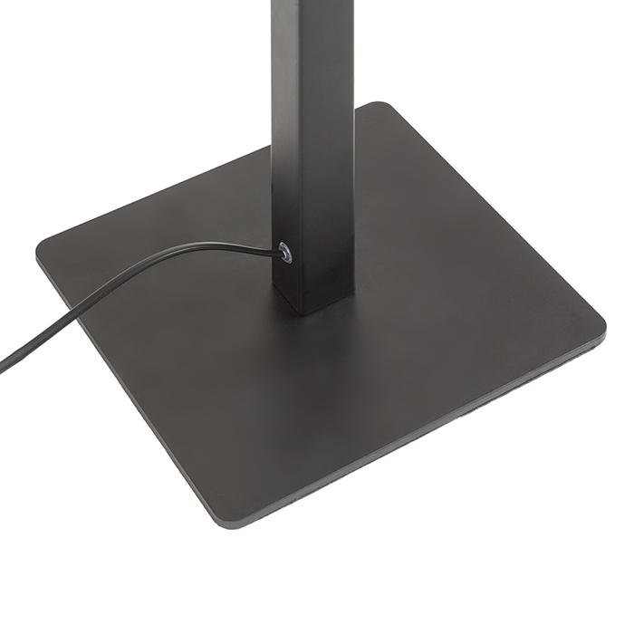 FADO Standleuchte schwarz 230V LED 2x3W 45° 3000K