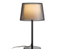 ESPLANADE Tischleuchte transparent schwarz/weiß Chrom 230V LED E27 15W