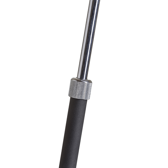 RITZY Tischleuchte schwarz Chrom 230V LED E27 15W