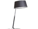 RITZY Tischleuchte schwarz Chrom 230V LED E27 15W