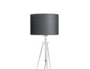 GARDETTE Tischleuchte schwarz Aluminium 230V LED E27 15W