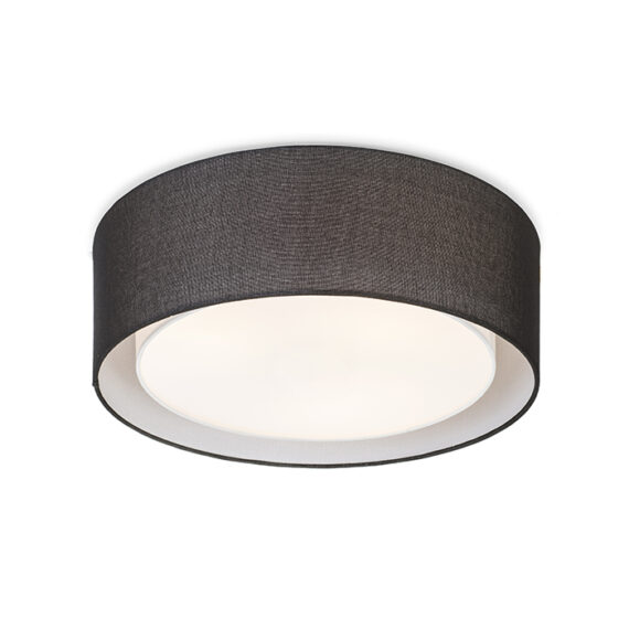 OTIS 50 Deckenleuchte schwarz/weiß  230V LED E27 3x15W