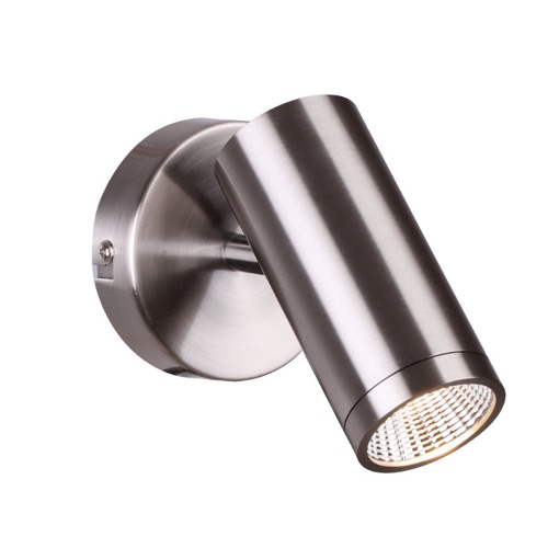 BOGARD I Wandleuchte  Mattnickel 230V LED 5W 40°  3000K