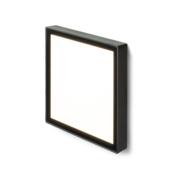 DEJAVU SQ 14 Einbauleuchte schwarz  230V LED 6W IP65  3000K