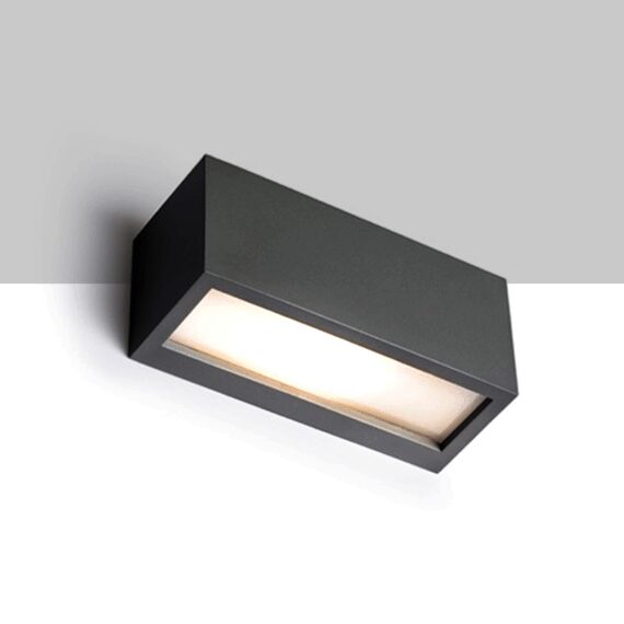 DURANT UP - DOWN Wandleuchte anthrazitgrau  230V LED E27 15W IP54