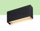 TORINO Wandleuchte weiß  230V LED 2x5W IP54  3000K