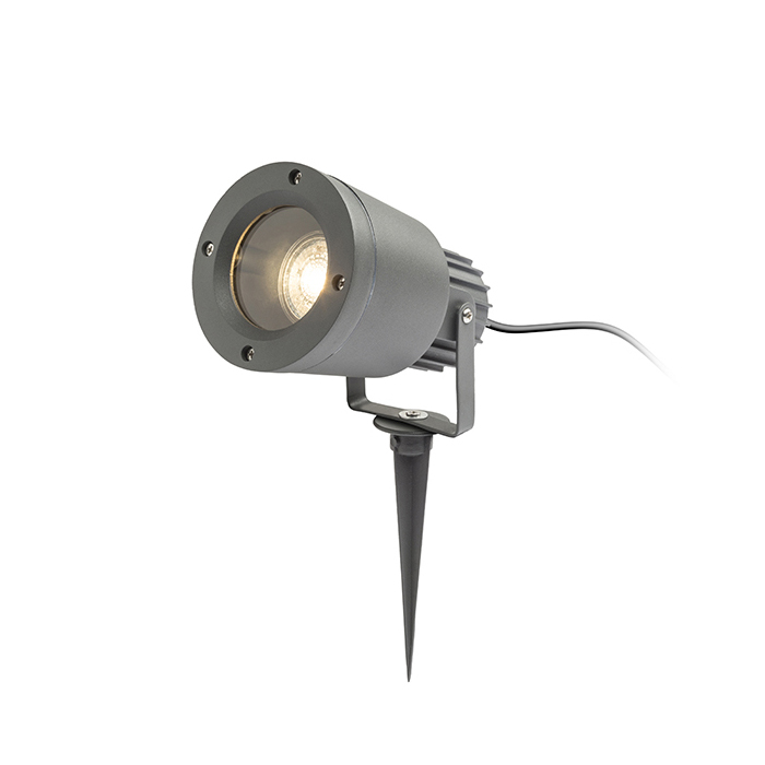 CORDOBA mit Erdspieß anthrazitgrau 230V LED GU10 8W IP54