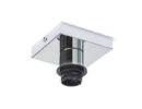 SOLO SQ Deckenbasis  Chrom 230V LED E27 15W