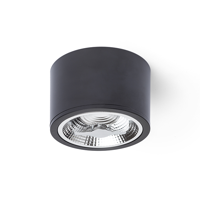 KELLY LED DIMM Deckenleuchte schwarz 230V LED 15W 45° 3000K