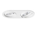 ZIZI II Einbauleuchte weiß  230V LED G53 15W
