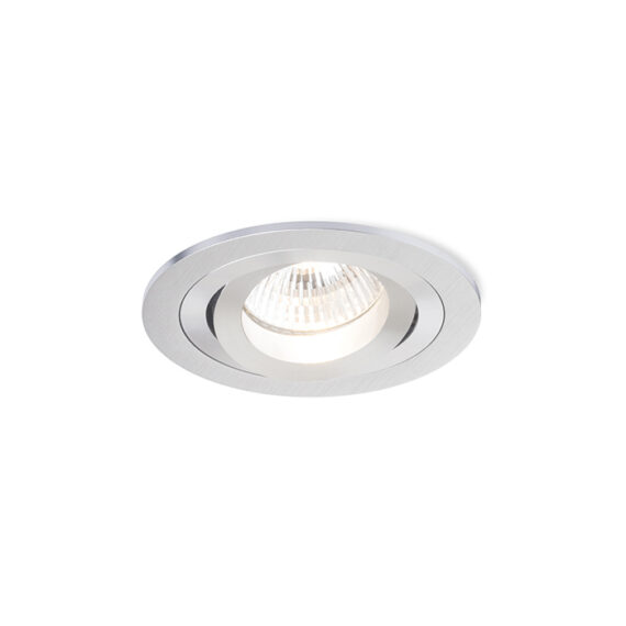 PASADENA GU10 R Einbauleuchte  gebürstetes Aluminium 230V LED GU10 7W