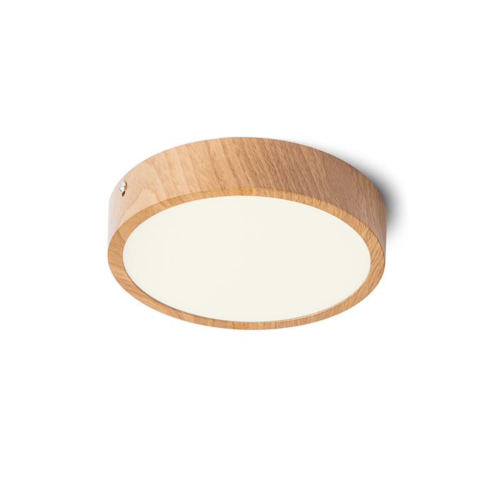 HUE R 17 Deckenleuchte Dekor Buche 230V LED 18W 3000K