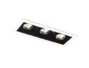 BONDY III Einbauleuchte weiß  230V LED 3x7W 24°  3000K