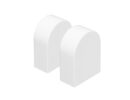 TAMPA Endkappen 2 Stk weiß