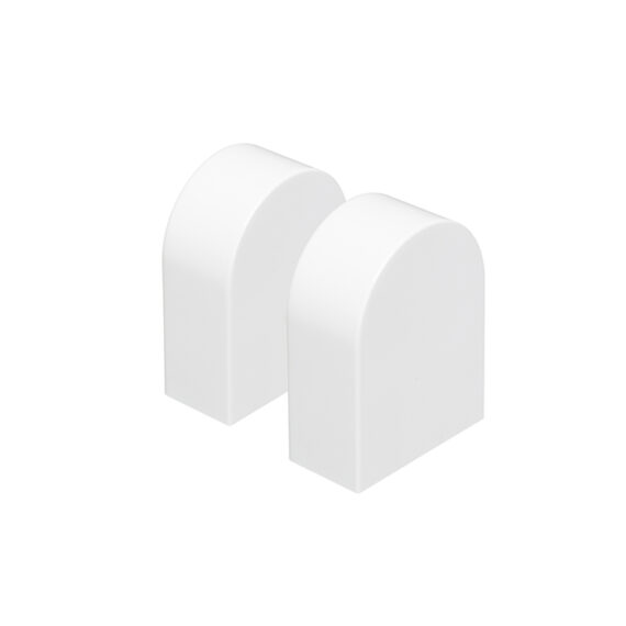 TAMPA Endkappen 2 Stk weiß