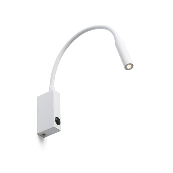 EKE Wandleuchte weiß  230V LED 3W 60°  3000K