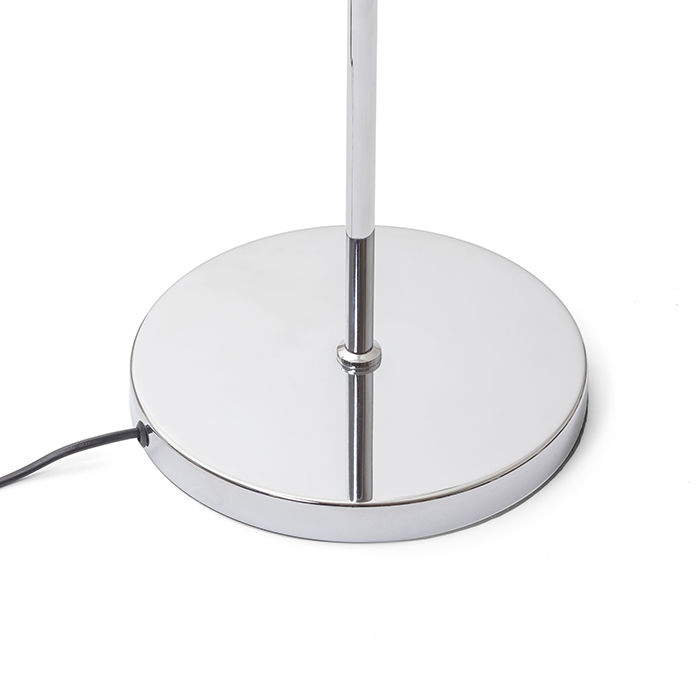 PRAGMA Standleuchte schwarz Chrom 230V LED E27 11W