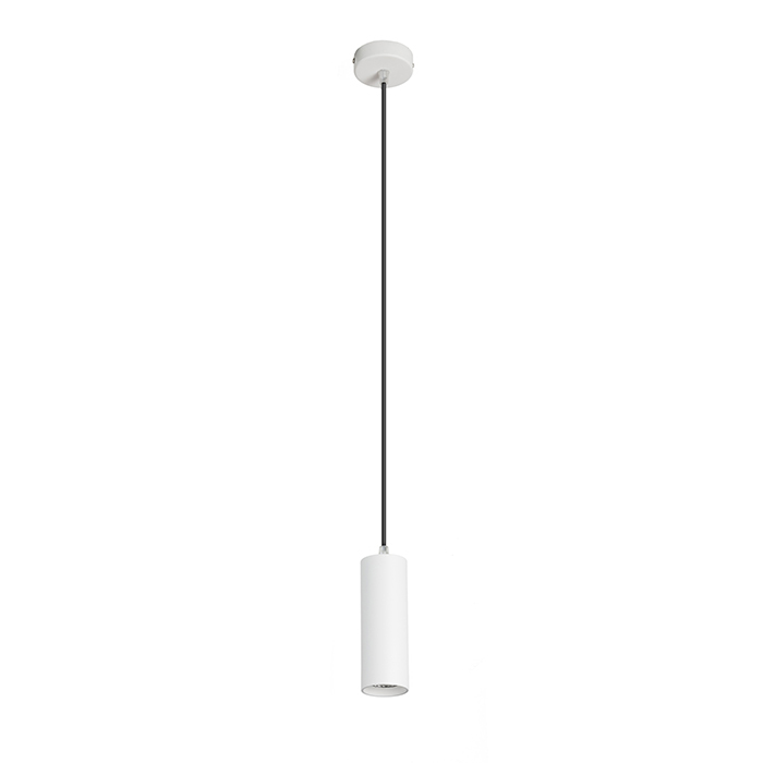 MAVRO Pendelleuchte weiß 230V LED 12W 38° 3000K