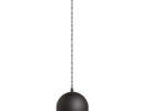 COPA für 3-Phasen-Stromschiene schwarz Glas 230V LED E27 11W