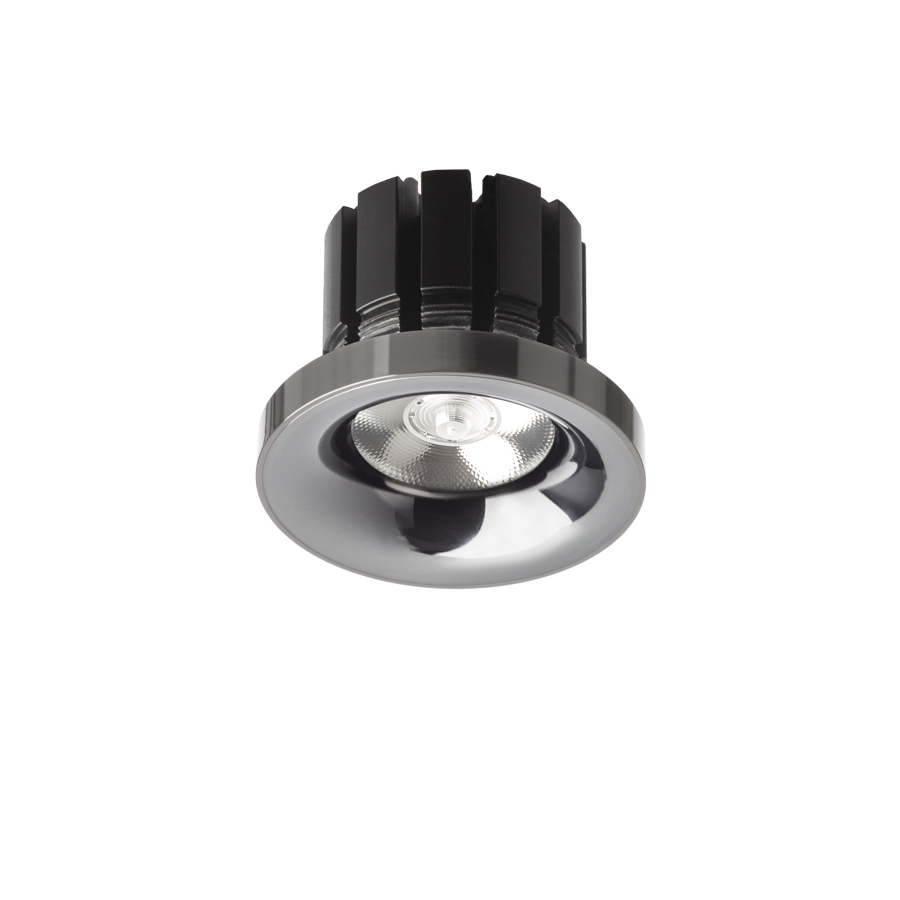 SHARM PLUS Einbauleuchte Schwarzchrom 230V LED 10W 24° 3000K