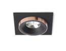 SHARM SQ I Einbauleuchte schwarz/schwarz Kupfer 230V LED 10W 24°  3000K