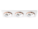 SHARM SQ III Einbauleuchte weiß Kupfer 230V LED 3x10W 24°  3000K