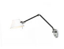 MONTANA Wandleuchte weiß/schwarz Chrom 230V LED E27 11W