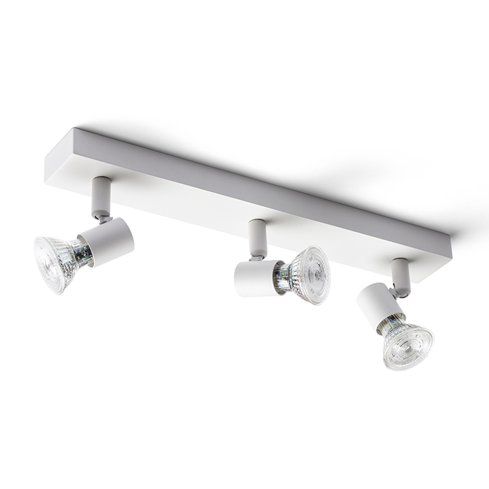 TRICA III Wandleuchte weiß 230V GU10 3x25W
