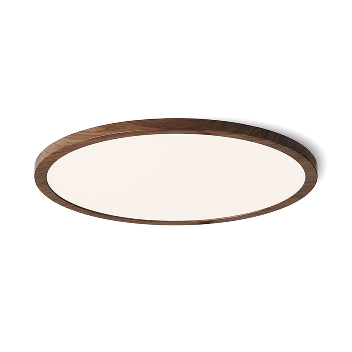 HUE R 22 Einbauleuchte Dekor aus dunklem Nussbaum 230V LED 24W 3000K